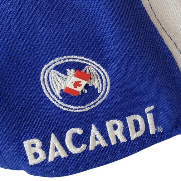 Toronto Blue Jays Bacardi Promo Baseball Hat Adjustable MLB Cap Canada Flag Pin - Picture 6 of 9